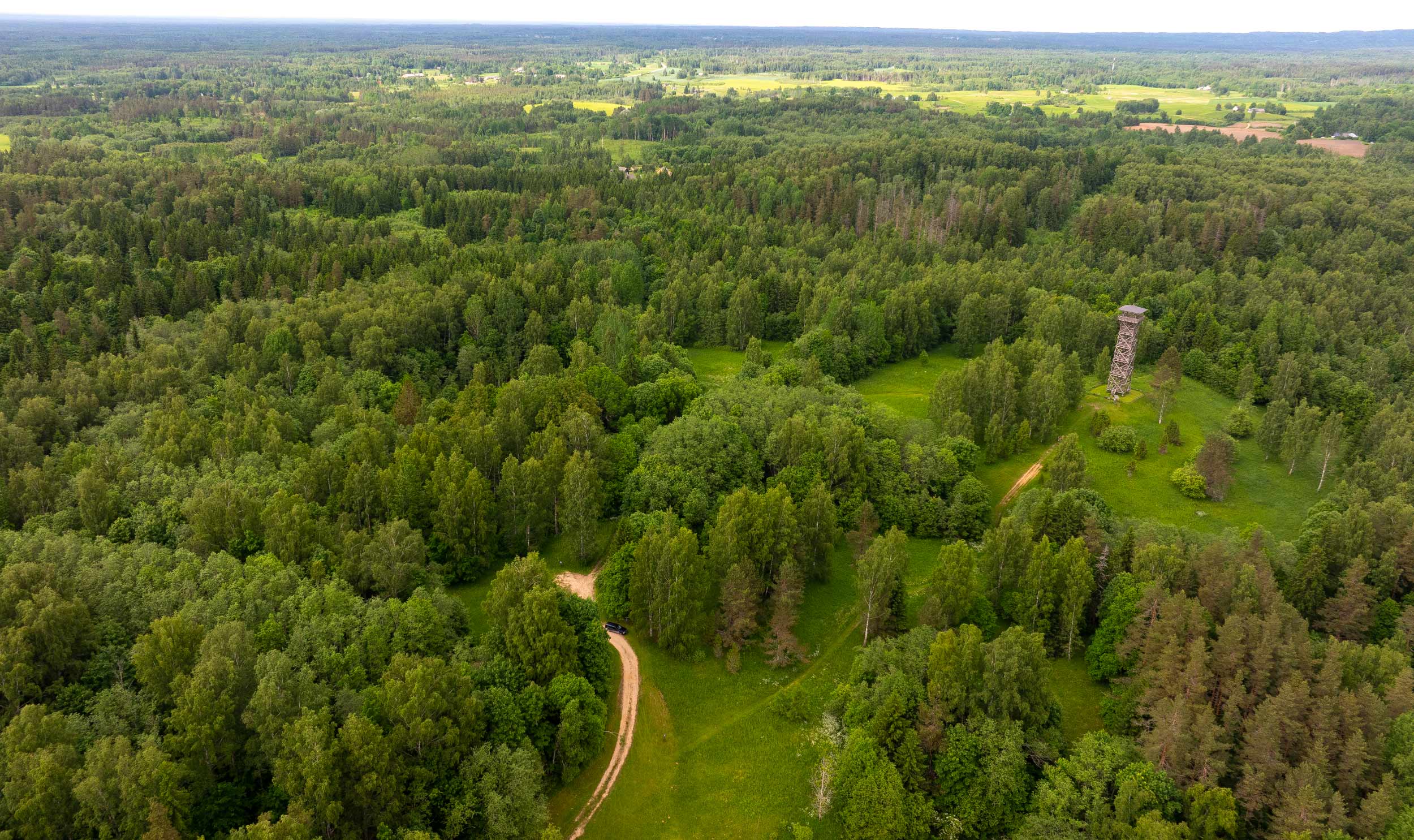 Paganamaa järved ja matkarajad koos vaatetorniga